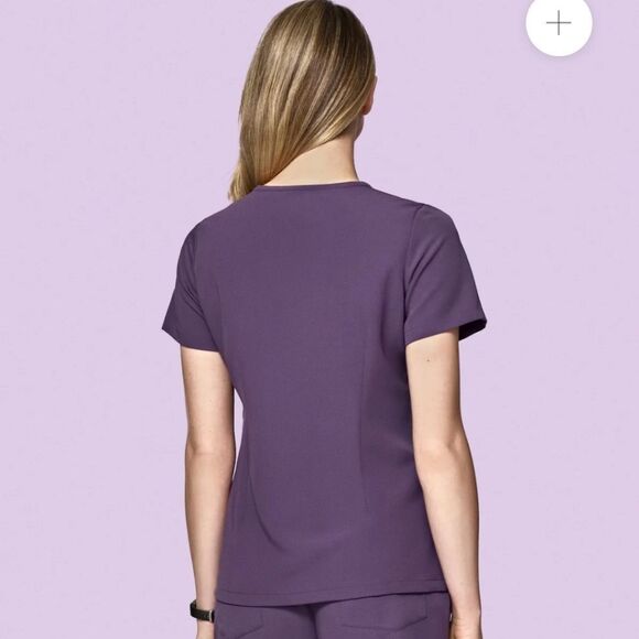 Mandala Scrub Set Dewberry XXS NWT - Picture 3 of 11